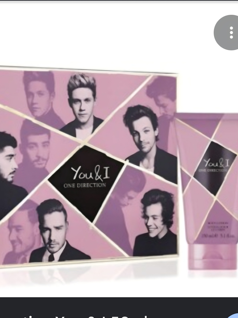 Macy's You & I Pink One Direction Women's Body Lotion Gift Set